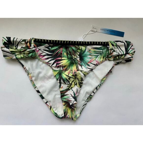 NWT Lucky Brand Coastal Palms Swim Bottoms Size S - Picture 3 of 6